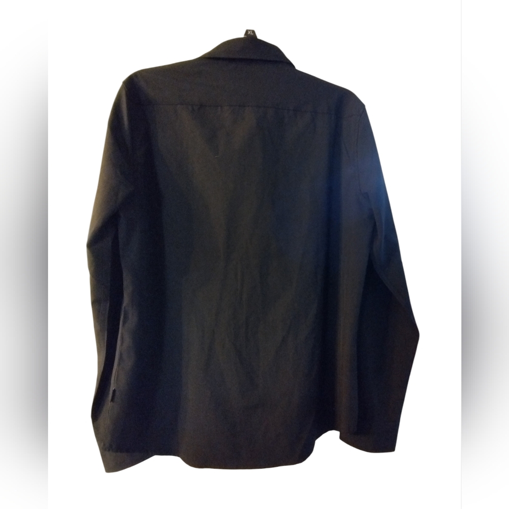 EUC DKNY Women's Black Dress Shirt Blouse Classic Sleek Small Professional - Picture 3 of 8